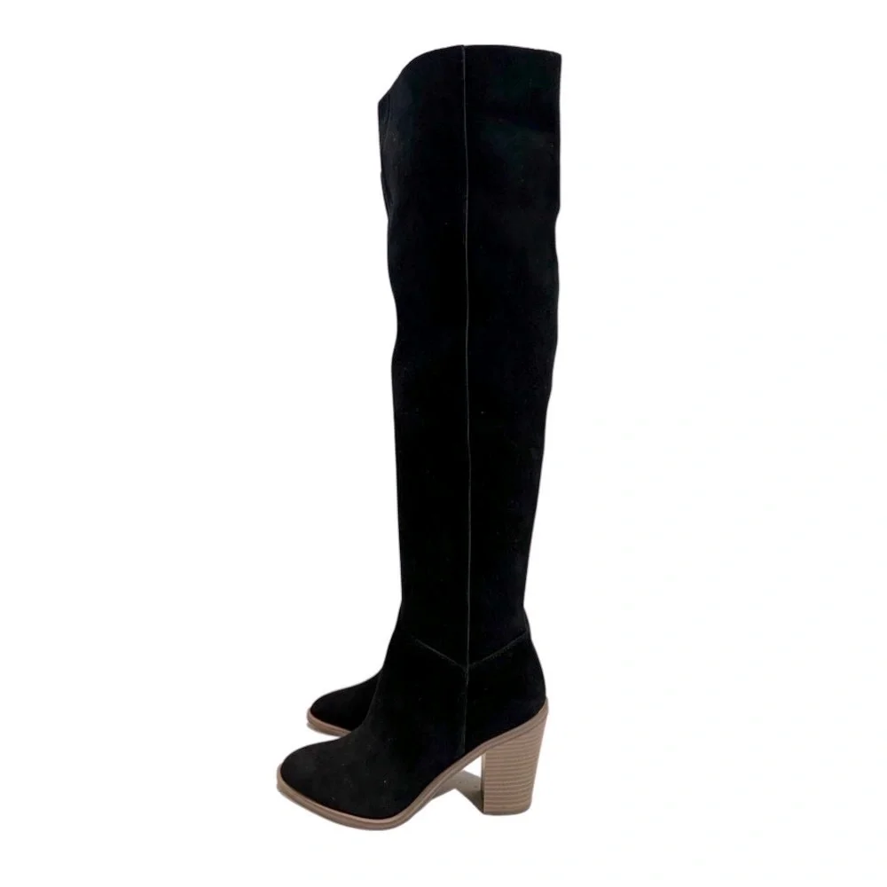 NWOT BP Hensley Suede‎ Leather Knee High Boots